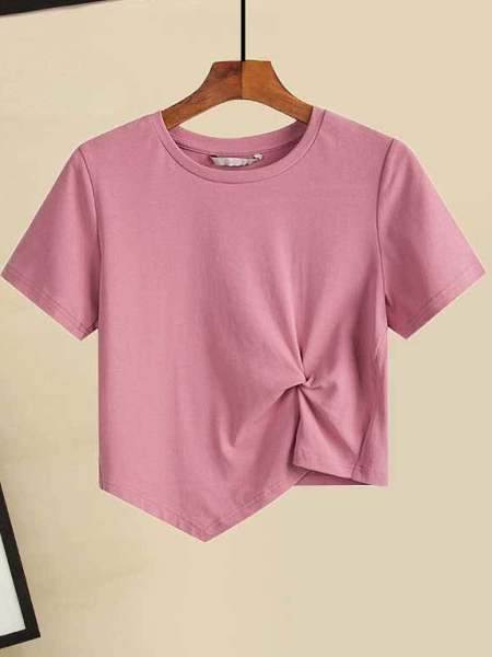ピンク Tシャツ/単品