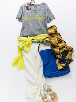 【2点セット】人気爆発 ファッション 半袖 Vネック Tシャツ+カジュアルパンツ 2点セット